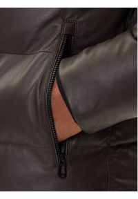 JOOP! Kurtka skórzana 17 Loman 80000852 Brązowy Regular Fit. Kolor: brązowy. Materiał: skóra #5