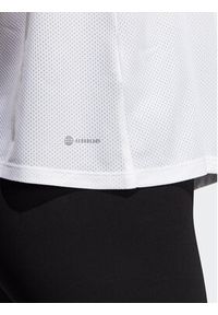 Adidas - adidas Koszulka techniczna HIIT AEROREADY Quickburn Training HY5396 Biały Loose Fit. Kolor: biały. Materiał: syntetyk #5