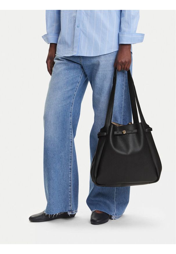 Tory Burch Torebka 163388 Czarny. Kolor: czarny. Materiał: skórzane