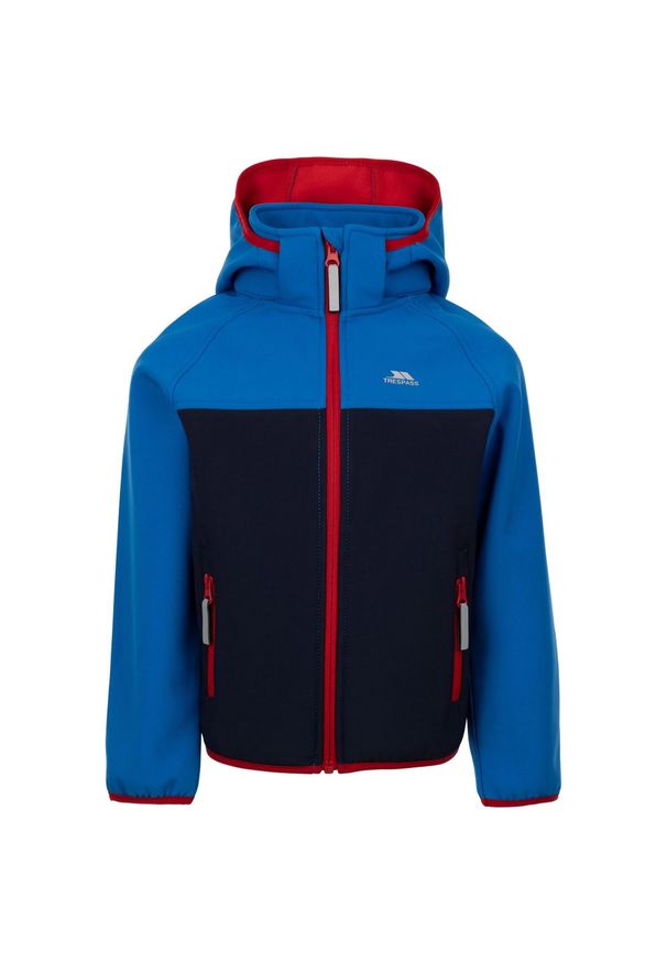 TRESPASS - Kurtka Dziecięca Hanbury Soft Shell. Kolor: niebieski
