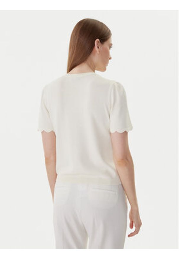 TwinSet - TWINSET Bluzka 252TP3203 Beżowy Regular Fit. Kolor: beżowy. Materiał: syntetyk