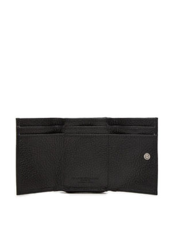 Gianni Chiarini Mały Portfel Damski PF W5065 GRN Czarny. Kolor: czarny. Materiał: skóra