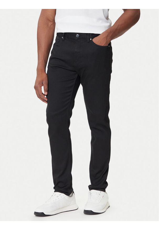 BOSS Jeansy C-Taber PS 50550924 Czarny Tapered Fit. Kolor: czarny