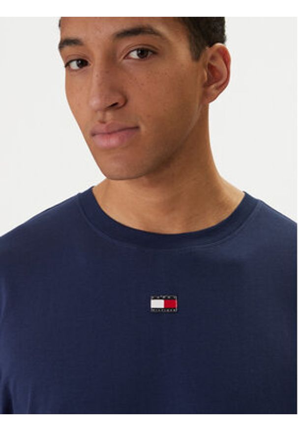 TOMMY HILFIGER - Tommy Hilfiger Piżama UM0UM03832 Niebieski Regular Fit. Kolor: niebieski. Materiał: bawełna