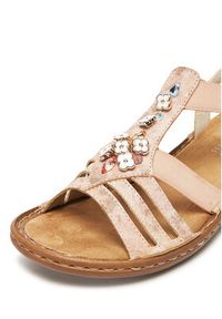 Rieker Sandały CEO-60855-31 Różowy. Kolor: różowy. Materiał: syntetyk #5