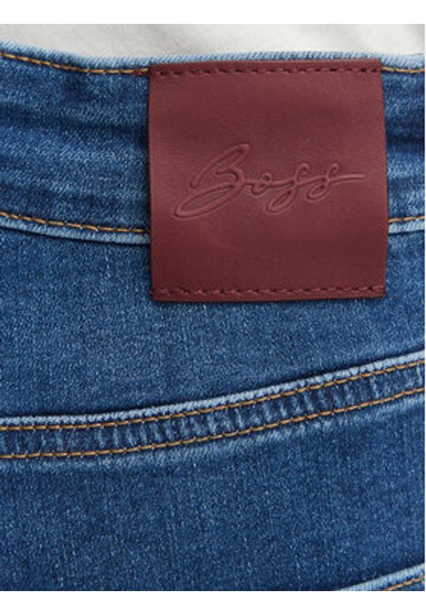 BOSS Jeansy C Jackie MR 10.0 50566946 Niebieski Slim Fit. Kolor: niebieski
