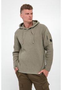 C.P. Company - Sweter męski z kapturem C.P. COMPANY. Typ kołnierza: kaptur #1