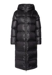 Blauer Kurtka puchowa 25WBLDK03161 Czarny Regular Fit. Kolor: czarny. Materiał: syntetyk