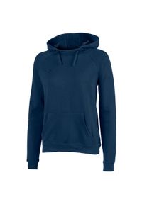 Bluza fitness damska Joma Atenas II z kapturem. Typ kołnierza: kaptur. Kolor: niebieski. Sport: fitness #1