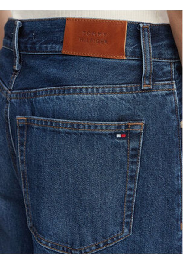 TOMMY HILFIGER - Tommy Hilfiger Jeansy WW0WW48567 Niebieski Loose Fit. Kolor: niebieski