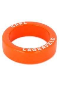 Karl Lagerfeld - Bransoletka KARL LAGERFELD. Kolor: pomarańczowy #1
