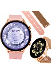 BLOW - Smartwatch Blow SMARTWATCH ZEGAREK DAMSKI POLSKIE MENU POMIARY SPORT ROZMOWY POWIADOMIENIA. Rodzaj zegarka: smartwatch. Styl: sportowy #1