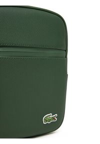 Lacoste Saszetka NH3307LV Zielony. Kolor: zielony. Materiał: skóra