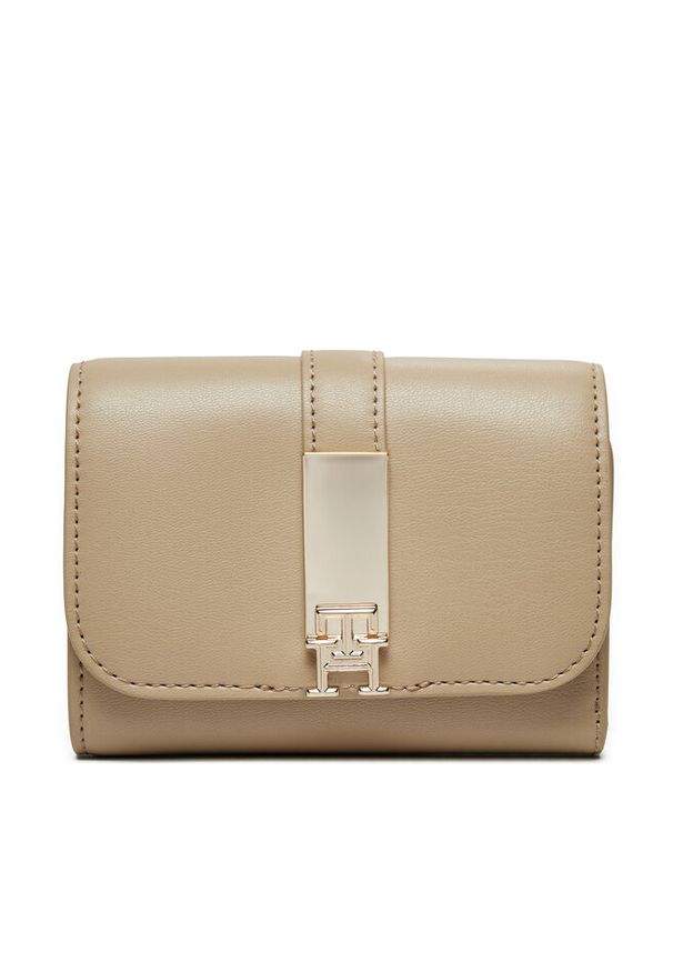 TOMMY HILFIGER - Portfel Tommy Hilfiger. Kolor: beżowy