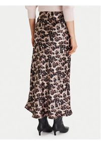 Morgan Spódnica maxi 252-JLEOL.F Brązowy Slim Fit. Kolor: brązowy. Materiał: syntetyk #5