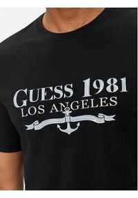 Guess T-Shirt M4GI27 J1314 Czarny Regular Fit. Kolor: czarny