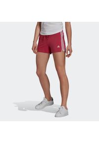 Spodenki fitness damskie Adidas slim. Materiał: bawełna, elastan. Sport: fitness #1