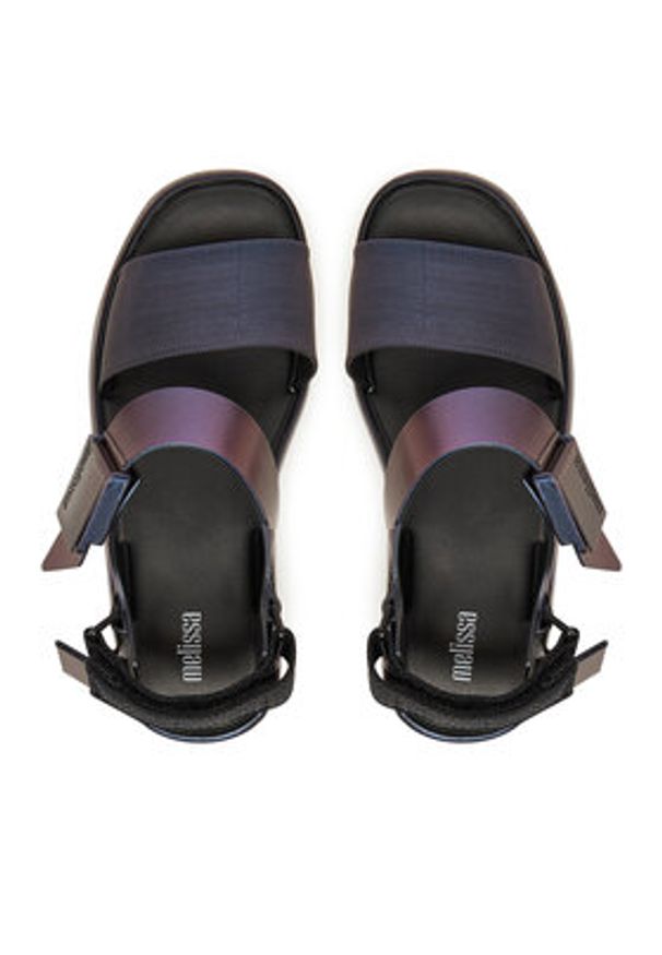 melissa - Melissa Sandały Melissa Kick Off Sandal Metallic Ad M 36081 Granatowy. Kolor: niebieski