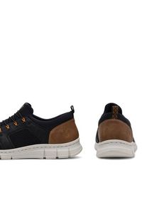 Rieker Sneakersy B7796-00 Czarny. Kolor: czarny. Materiał: materiał #5