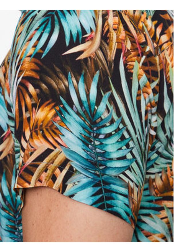 INDICODE Koszula Vikke 20-346 Czarny Regular Fit. Kolor: czarny. Materiał: syntetyk