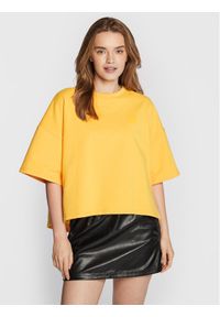 Puma T-Shirt Infuse 535641 Żółty Relaxed Fit. Kolor: żółty. Materiał: bawełna #1