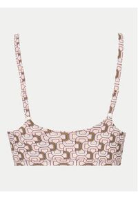 Chantelle Biustonosz top Soft Stretch C11D20 Beżowy. Kolor: beżowy. Materiał: syntetyk
