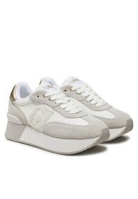 Liu Jo Sneakersy Dreamy 02 BA5035 PX618 Szary. Kolor: szary. Materiał: skóra, zamsz