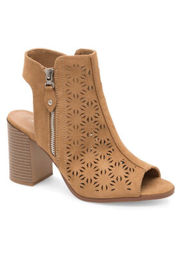 Jenny Fairy Sandały WYL0410-2 Brązowy. Kolor: brązowy. Materiał: materiał