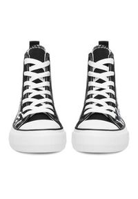 Kappa Trampki YL201408 Czarny. Kolor: czarny. Materiał: materiał #7