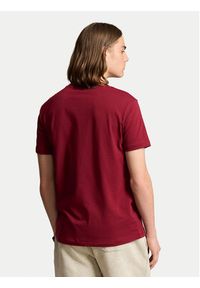 Polo Ralph Lauren T-Shirt 710671438377 Czerwony Custom Slim Fit. Typ kołnierza: polo. Kolor: czerwony. Materiał: bawełna #5