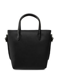 Lacoste Torebka Xs Shopping Cross Bag NF2609PO Czarny. Kolor: czarny. Materiał: skórzane