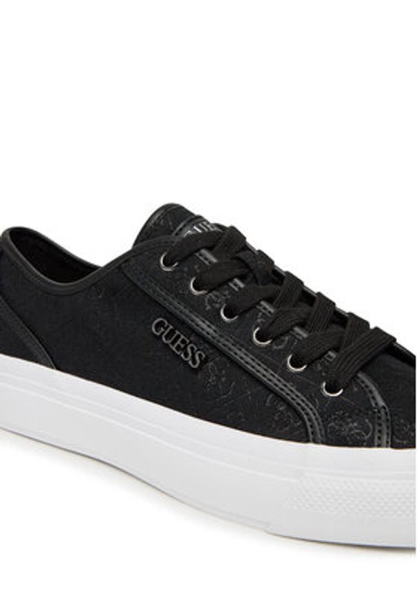 Guess Tenisówki FLTJX9 FAL12 Czarny. Kolor: czarny. Materiał: materiał