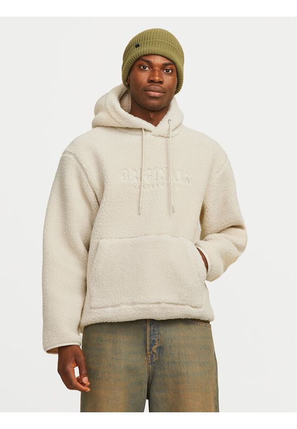 Jack & Jones Bluza Frederiksberg 12263011 Beżowy Loose Fit. Kolor: beżowy. Materiał: syntetyk