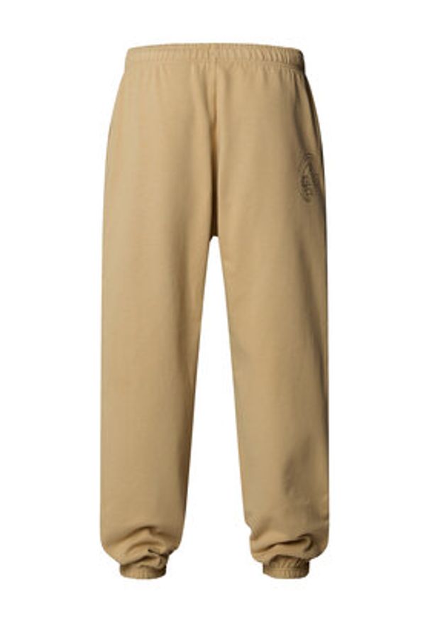 The North Face Spodnie dresowe Unisex Mountain Cleanup NF0A8C2W Beżowy Relaxed Fit. Kolor: beżowy. Materiał: bawełna