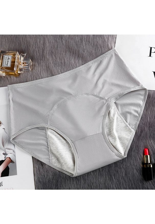 Intica - Szorty menstruacyjne chłonne i oddychające dla aktywnych kobiet Sheeree. Kolor: szary. Materiał: materiał