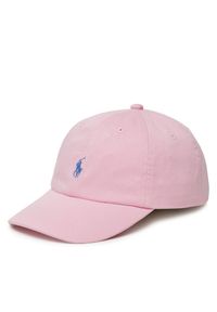 Czapka z daszkiem Polo Ralph Lauren. Kolor: różowy
