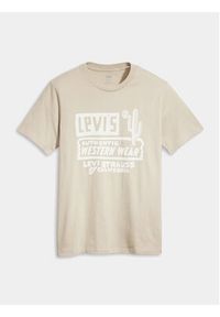 Levi's® T-Shirt Graphic 22491-1490 Beżowy Standard Fit. Kolor: beżowy. Materiał: bawełna #5