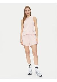 Adidas by Stella McCartney - adidas by Stella McCartney Szorty sportowe True Casuals JI5060 Różowy Loose Fit. Kolor: różowy. Materiał: bawełna