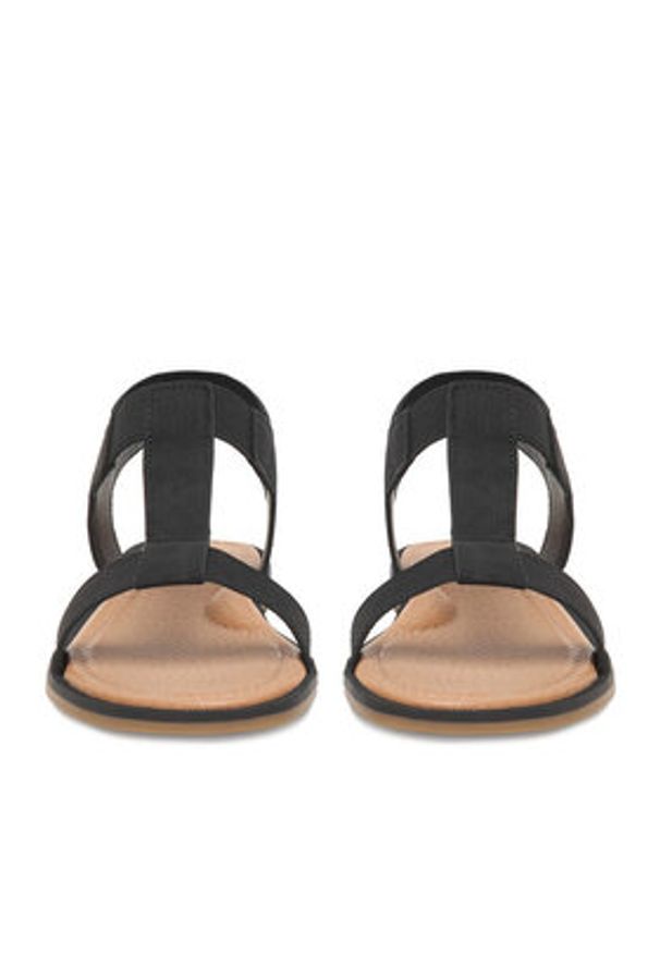 DeeZee Sandały CEO-CS166-3A Czarny. Kolor: czarny. Materiał: materiał