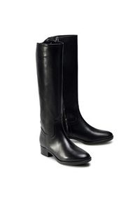 Geox Oficerki D Felicity A D04G1A 00043 C9999 Czarny. Kolor: czarny. Materiał: skóra #4