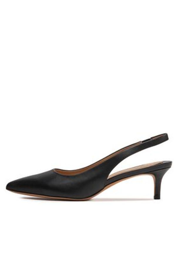 Lauren Ralph Lauren Sandały 802927937001 Czarny. Kolor: czarny. Materiał: skóra