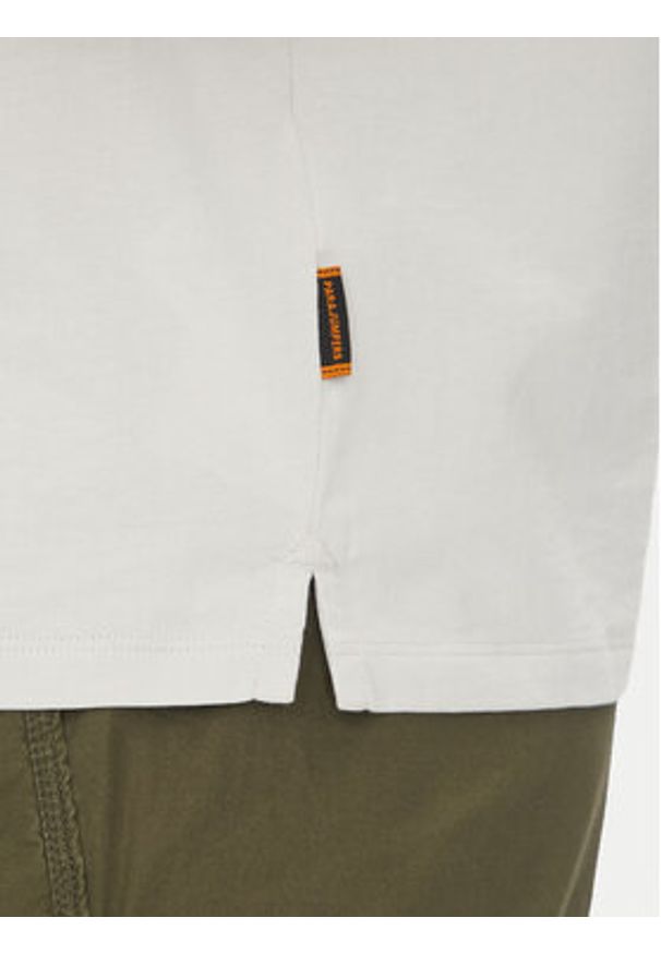 Parajumpers Polo Rescue 25SMPMPORE10 Szary Regular Fit. Typ kołnierza: polo. Kolor: szary. Materiał: bawełna