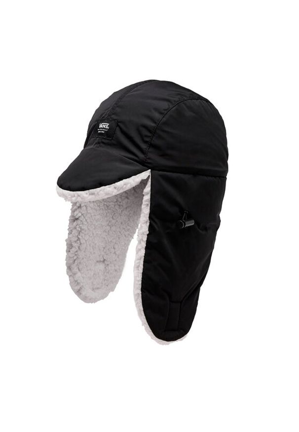Vans Czapka Muffler Hat VN000F6ABLK1 Czarny. Kolor: czarny. Materiał: materiał