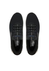 skechers - Skechers Sneakersy Glide-Step-Noxus 233010/BLK Czarny. Kolor: czarny. Materiał: materiał