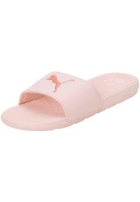 Klapki basenowe dla dorosłych Puma Cool Cat 2.0. Kolor: biały. Materiał: materiał, syntetyk