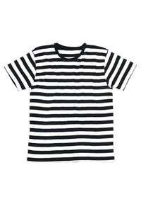 MANTIS - Męska Koszulka W Paski. Kolor: wielokolorowy, niebieski, biały. Wzór: paski. Sport: turystyka piesza #1