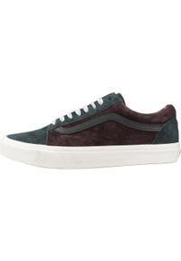 Tenisówki Vans Model Old Skool Kolor Bordeaux. Kolor: czerwony. Materiał: tkanina