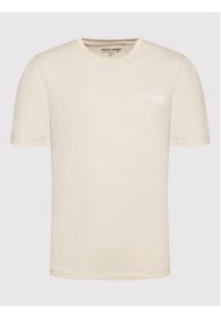 Jack & Jones - Jack&Jones T-Shirt Comfort Photo 12205952 Beżowy Relaxed Fit. Kolor: beżowy. Materiał: bawełna #5