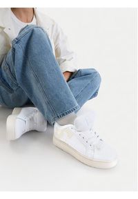 DC Shoes Sneakersy EO-COURT GRAFFIK PLATFORM DC02422102 Biały. Kolor: biały. Materiał: skóra. Obcas: na platformie #4