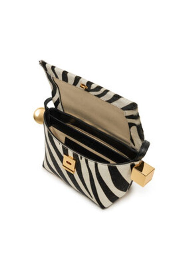 JACQUEMUS Torebka The Rond Carre 24H243BA383-3209 Biały. Kolor: biały. Materiał: skórzane